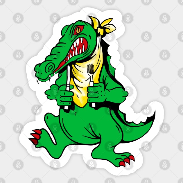 Jerry’s Alligator Sticker by Mystic Groove Goods